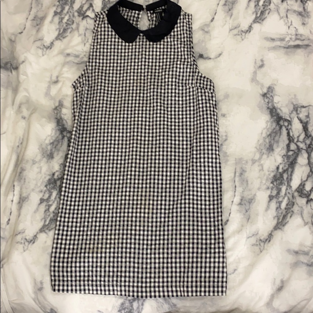 Black and white dress